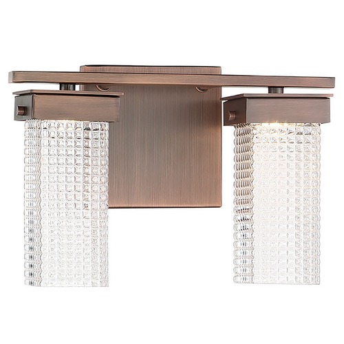 Minka Lavery Dewberry Lane Dark Brushed Bronze (plated) LED Bathroom Light by Minka Lavery 4902-267-L