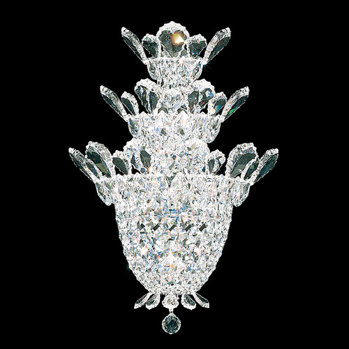 Trilliane Polished Stainless Steel Sconce by Schonbek Lighting