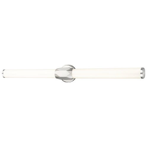 Z-Lite Z-Lite Cooper Brushed Nickel LED Vertical Bathroom Light 1010-40W-BN-LED