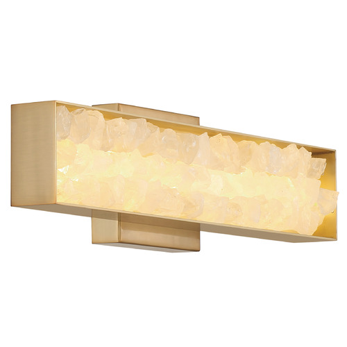Divinely LED Bath Light in Celeste Brass by Minka Lavery