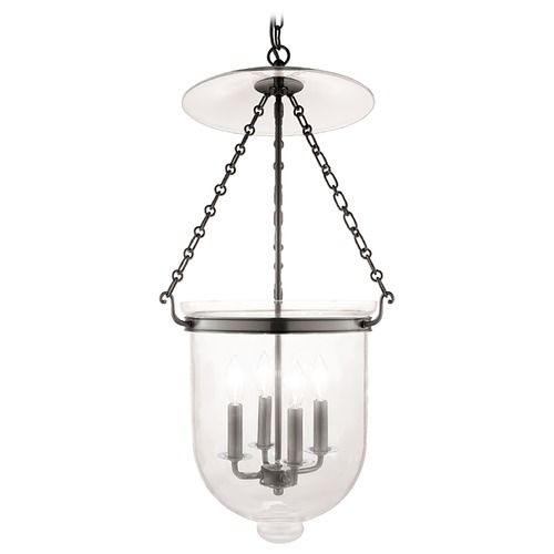 Hudson Valley Lighting Hampton Pendant in Historic Nickel by Hudson Valley Lighting 255-HN-C1