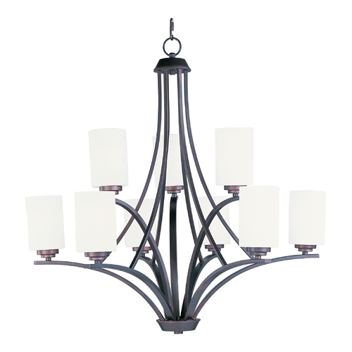 Maxim Lighting Deven Oil Rubbed Bronze Chandelier by Maxim Lighting 20036SWOI