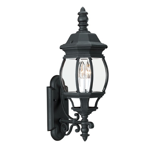 Wynfield Black Outdoor Wall Light by Generation Lighting