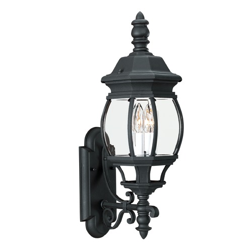 Generation Lighting Wynfield Black Outdoor Wall Light by Generation Lighting 88201-12