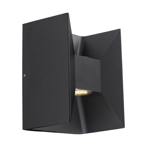 Eglo Lighting Eglo Morino Matte Black LED Outdoor Wall Light 200884A