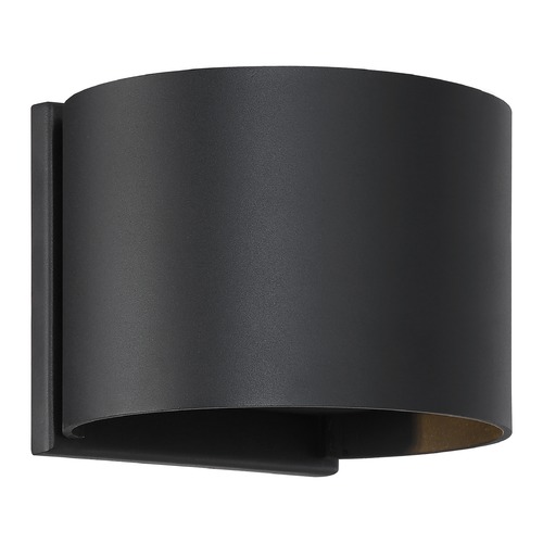 Nuvo Lighting Satco Lighting Lightgate Black LED Outdoor Wall Light 62/1464