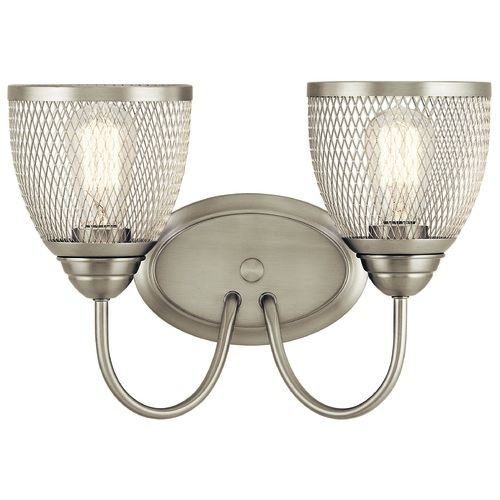 Kichler Lighting Voclain 16-Inch Brushed Nickel Vanity Light by Kichler Lighting 55042NI