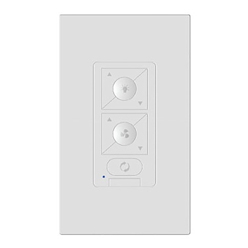 Modern Forms by WAC Lighting Bluetooth Fan Wall Control in White by Modern Forms F-WCBT-WT