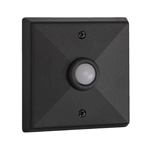 Craftmade Lighting Push Button Espresso LED Doorbell Button by Craftmade Lighting PB5017-ESP