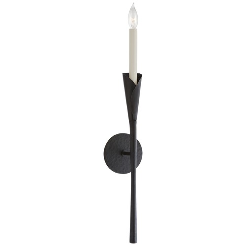 Chapman & Myers Aiden Tail Sconce in Aged Iron by Visual Comfort Signature