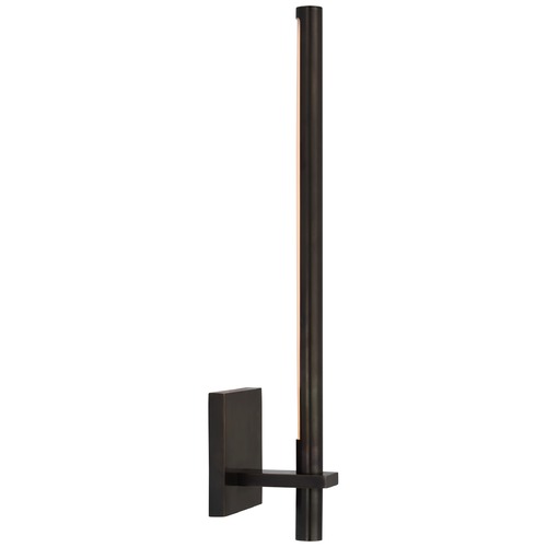 Visual Comfort Signature Collection Kelly Wearstler Axis Medium Sconce in Bronze by Visual Comfort Signature KW2735BZ