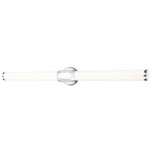 Z-Lite Z-Lite Cooper Chrome LED Vertical Bathroom Light 1010-40W-CH-LED