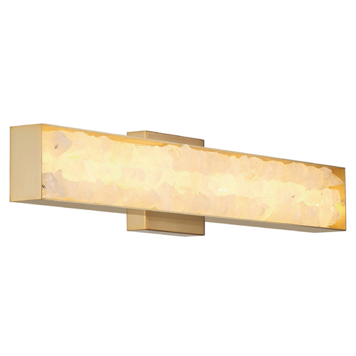 Divinely LED Wall Light in Celeste Brass by Minka Lavery