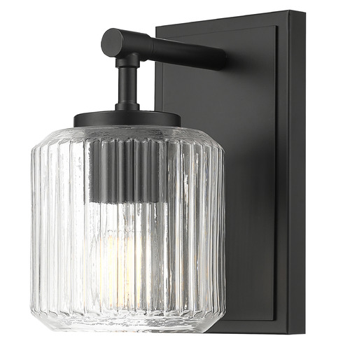 Z-Lite Landon Matte Black Sconce
