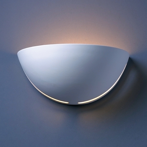Sconce Wall Light in Bisque by Justice Design Group