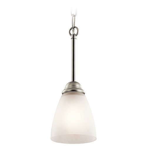 Jolie 4.75-Inch Mini Pendant in Brushed Nickel by Kichler Lighting