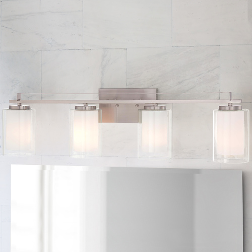 Minka Lavery Parsons Studio Brushed Nickel Bathroom Light by Minka Lavery 6104-84