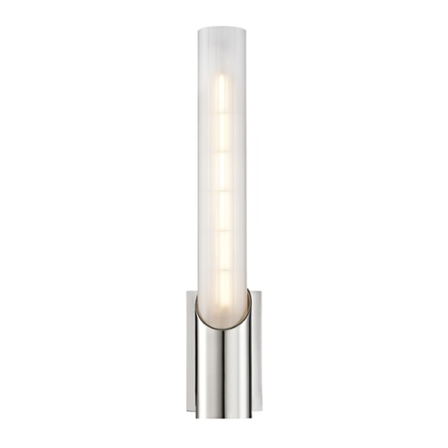 Pylon Polished Nickel LED Sconce by Hudson Valley Lighting