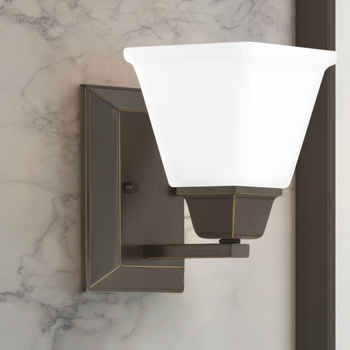 Clifton Heights Antique Bronze Sconce by Progress Lighting