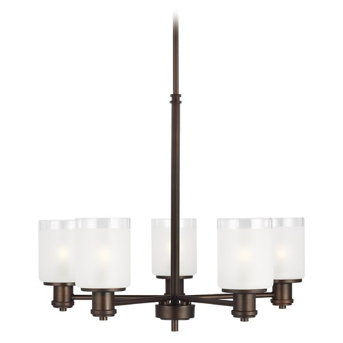 Generation Lighting Norwood Bronze Chandelier by Generation Lighting 3139805-710