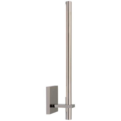 Visual Comfort Signature Collection Kelly Wearstler Axis Medium Sconce in Nickel by Visual Comfort Signature KW2735PN