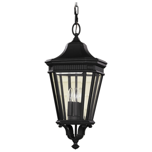 Generation Lighting Cotswold Lane Outdoor Hanging Light in Black by Generation Lighting OL5411BK