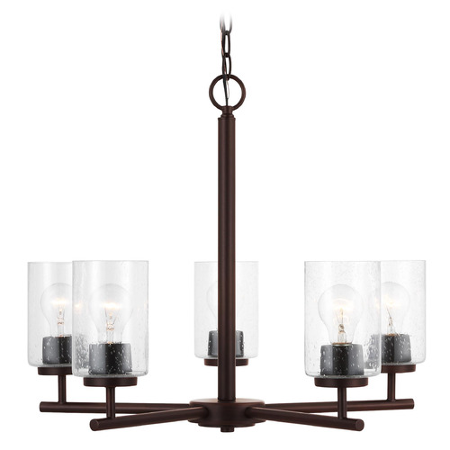 Oslo 24-Inch Bronze LED Chandelier by Generation Lighting