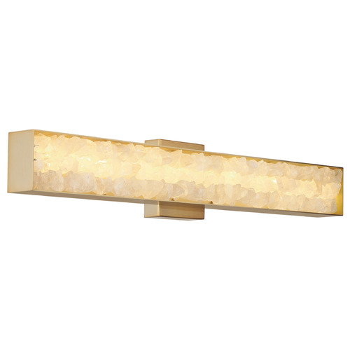Divinely LED Bath Light in Celeste Brass by Minka Lavery