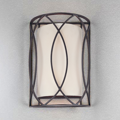 Sausalito 2-Light Wall Sconce in Deep Bronze by Troy Lighting