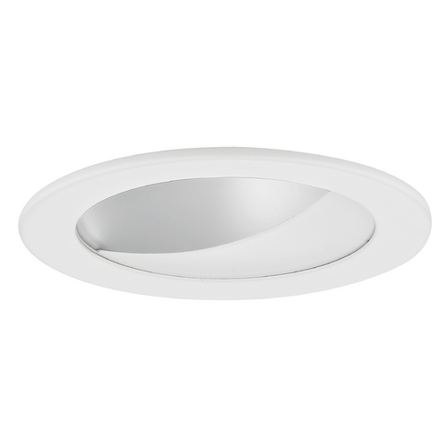 GU10 Satin Wall Washer LED Trim for 4-Inch Recessed Cans