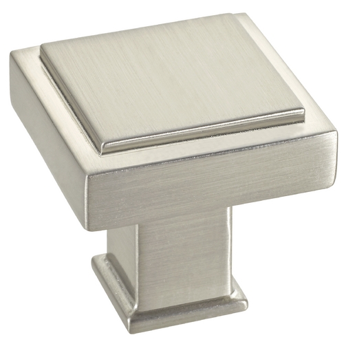 Satin Nickel Cabinet Knob 1-3/16-inch