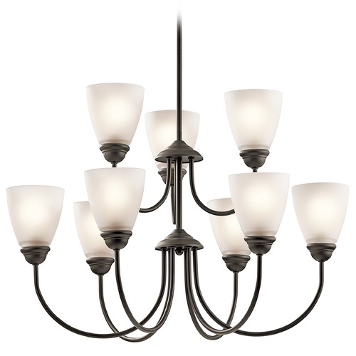 Jolie 28-Inch Chandelier in Olde Bronze by Kichler Lighting