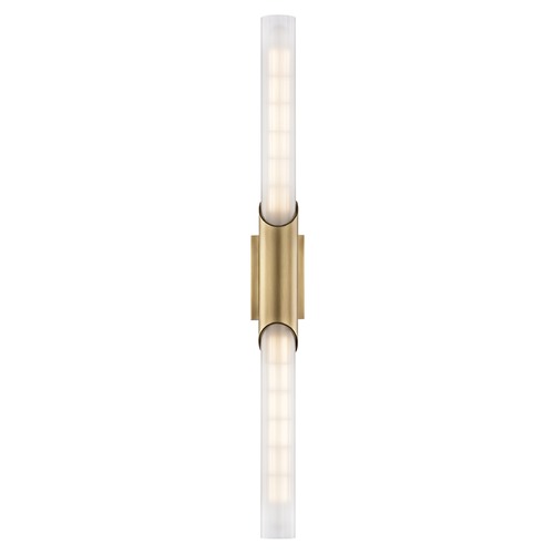 Pylon Aged Brass LED Sconce by Hudson Valley Lighting