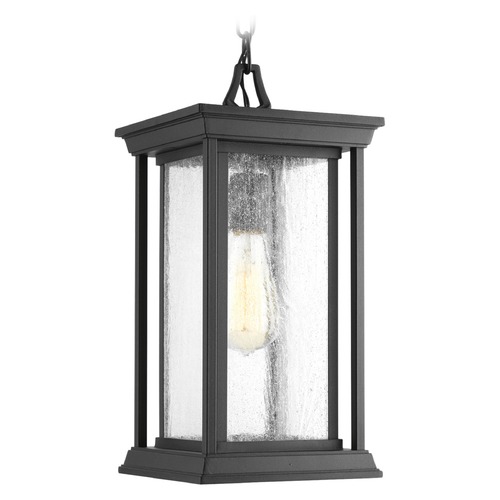 Endicott Outdoor Hanging Light in Black by Progress Lighting