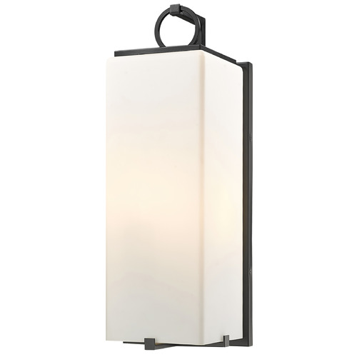 Sana Black Outdoor Wall Light by Z-Lite