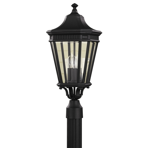 Generation Lighting Cotswold Lane Post Light in Black by Generation Lighting OL5407BK