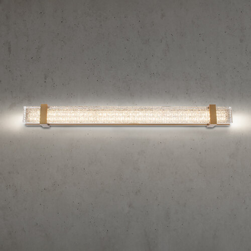 Schonbek Beyond Verandah 37-Inch LED Bath Light in Aged Brass by Schonbek Beyond BWS18237-AB
