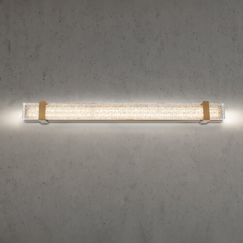 Verandah 37-Inch LED Bath Light in Aged Brass by Schonbek Beyond
