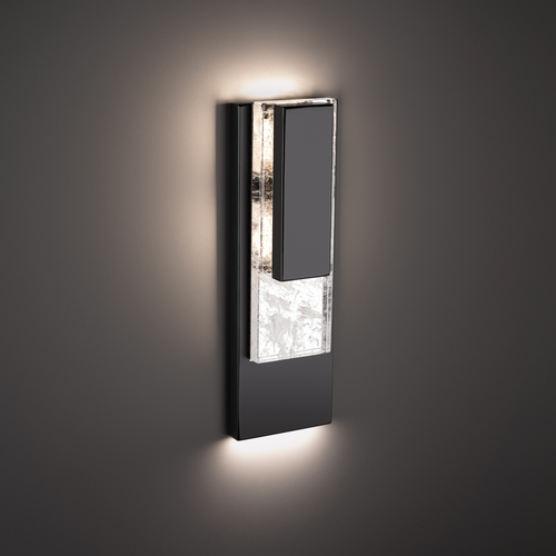 Schonbek Beyond Vail 18-Inch LED Outdoor Wall Light in Black by Schonbek Beyond BWSW14318-BK