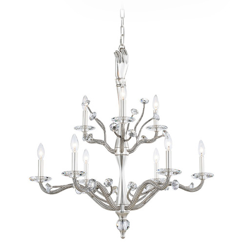 Kalco Lighting Vanessa Deleon Venus Pewter Chandelier