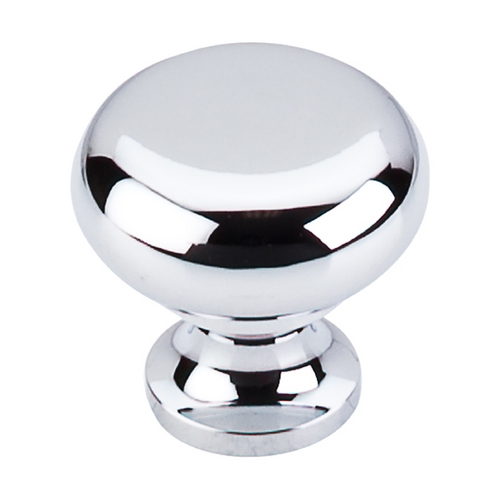 Top Knobs Hardware Modern Cabinet Knob in Polished Chrome Finish M270