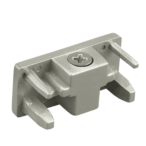 Brushed Nickel H Track End Cap by WAC Lighting