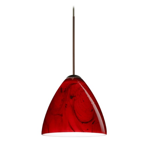 Besa Lighting Mia Bronze LED Mini-Pendant Light