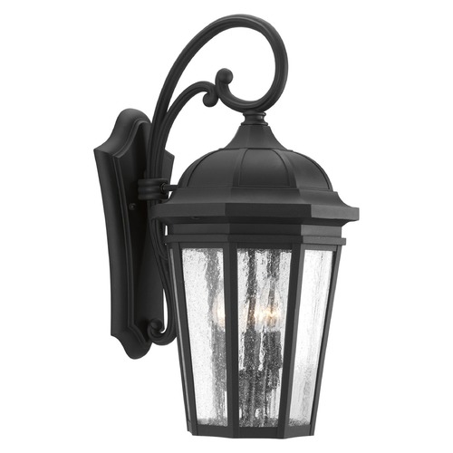 Verdae Outdoor Wall Light in Black by Progress Lighting