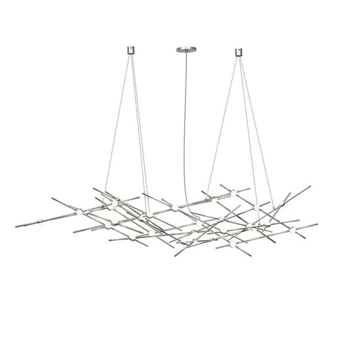 Constellation Ursa Minor LED Chandelier in Nickel by Sonneman Lighting