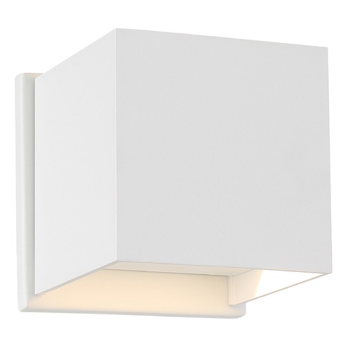 Nuvo Lighting Satco Lighting Lightgate White LED Outdoor Wall Light 62/1467