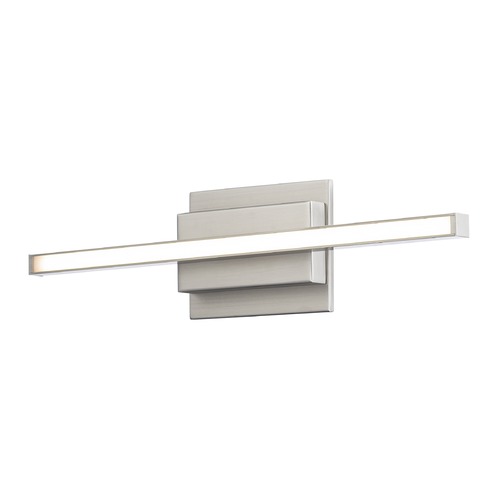 Parallax 18-Inch Vanity Light in Brushed Nickel 3CCT by WAC Lighting