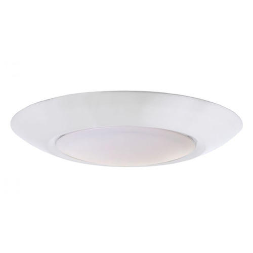 LED Flush Mount in White by Craftmade Lighting