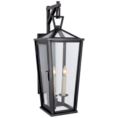 E.F. Chapman Darlana Small Wall Lantern in Bronze by Visual Comfort Signature