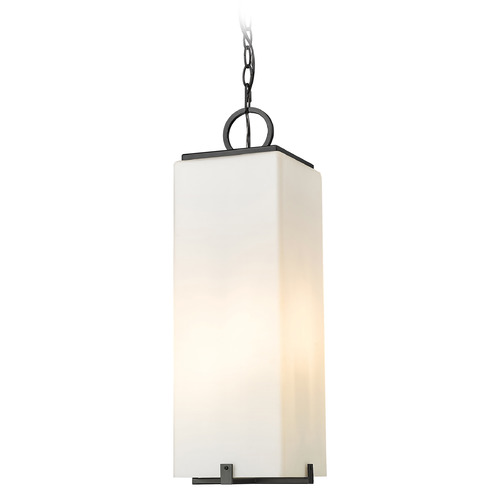 Sana Black Outdoor Hanging Light by Z-Lite
